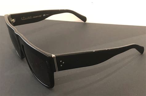 Celine ZZ Top archive frame CL41756/S 8073H Black gloss